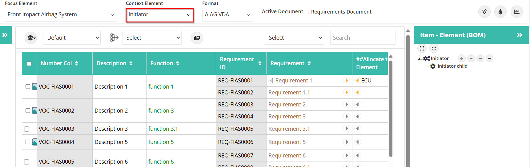 Bug 29206 focus and context element context element changes to